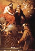 Bartolome Esteban Murillo Jesus and Our Lady of St. Francis Koch France oil painting artist